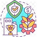 Business-friendly ecosystem  Icon