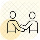 Business Friendship Business Friendship Icon