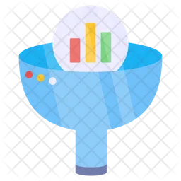 Business Funnel Icon - Download in Flat Style