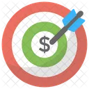 Business Goal Financial Target Business Target Icon
