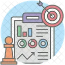 Business Goal Corporate Target Aim Icon