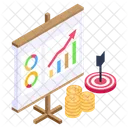 Business Goal Business Target Business Objective Icon