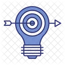 Business Goal Goal Business Target Icon
