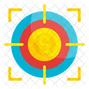 Business Goal Goal Target Icon