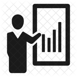 Business Graph Icon Of Glyph Style Available In Svg Png Eps Ai Icon Fonts
