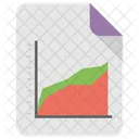 Business Graph Presentation Business Statistics Icon