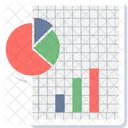 Business Graph Statistics Analytics Icon