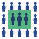 Sample Statistical Analysis People Icon