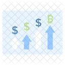 Business Growth Increase Icon