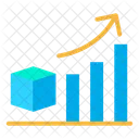 Manufacturing Growth Product Manufacturing Growth Graph Icon