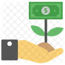 Business Growth Finance Development Growth And Protection Icon