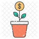 Financial Growth Business Advancement Business Growth Icon