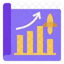 Business Growth Startup Increase Icon