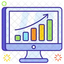 Growth Chart Business Analytics Graph Presentation Icon