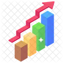 Sale Graph Business Analysis Business Statistics Icon