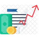 Business Growth Financial Growth Business Report Icon