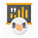 Business Growth Money Finance Icon