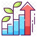 Business Growth Growing Business Money Icon