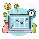 Business Growth Growth Analysis Icon