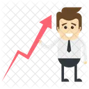 Business Growth Stock Icon