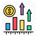 Growth Business Analytics Icon