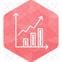 Business Growth Analysis Chart Icon