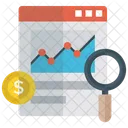 Business Growth Analysis Financial Chart Growth Chart Icon