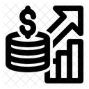 Business Growth Economic Growth Revenue Increase Icon