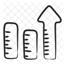 Business Growth Growth Barchart Infographic Chart Icon