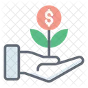 Money Plant Investment Growth Financial Growth アイコン