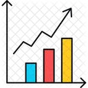 Business Growth Analysis Chart Icon