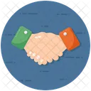 Business Handshake Business Handclasp Meeting Icon