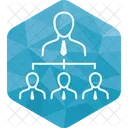 Business Hierarchy Hierarchy Group Icon