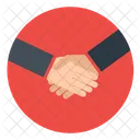 Business Cooperation Handshake Icon