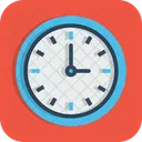 Business Wall Clock Icon