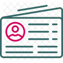 Business Card Id Icon