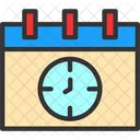 Business Clock Deadline Icon