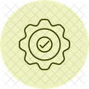 Execution Color Circle Icon Icon