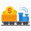 Business Train Transportation Icon