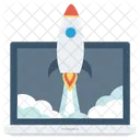 Business Clouds Fast Icon
