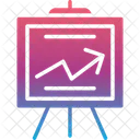 Business Graph Grow Icon