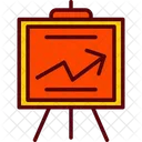 Business Graph Grow Icon