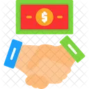 Business Deal Hand Icon