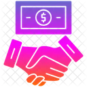 Business Deal Hand Icon