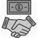 Business Deal Hand Icon