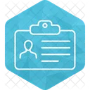 Business Id Business Clerk Icon
