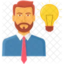Idea Bulb Business Icon