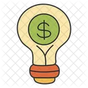 Business Idea Planning Solution Icon