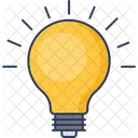 Idea Light Bulb Technology Icon