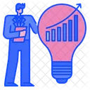 Business Idea Business Growth Creative Idea Icon